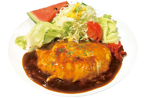 ムラカフェ ひだか　オムライス