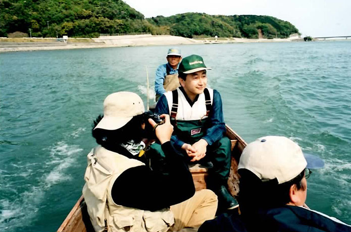 リレーエッセイ「私と仁淀川」　かくまつとむ（フリーライター）