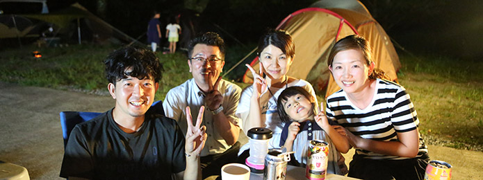 町長みずから軽トラでやってきてテントで１泊。 越知町のキャンプ場プロジェクトがスイッチ・オン！