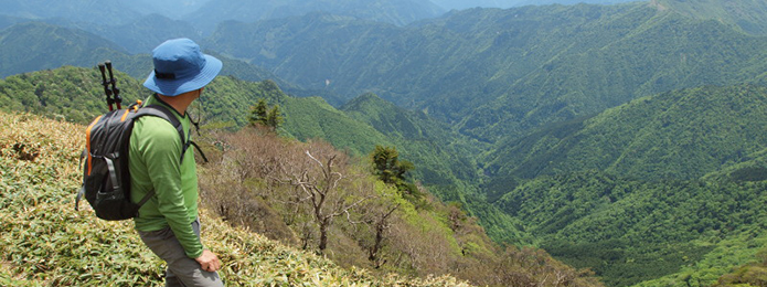 仁淀ブルーを旅する・1　「筒上山登山記」