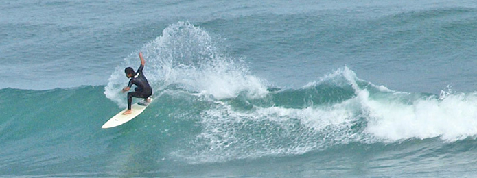 仁淀川は海と出会い、「波の楽園」をつくった