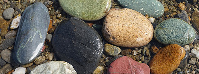 仁淀川は「石」もおもしろい！