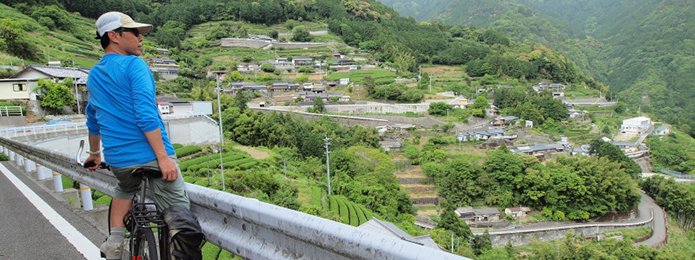 仁淀ブルーを旅する・2　「天界集落のサイクリング」