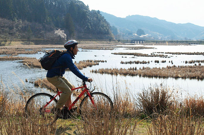 「オムライス街道」の日高村が、レンタサイクルを開始！