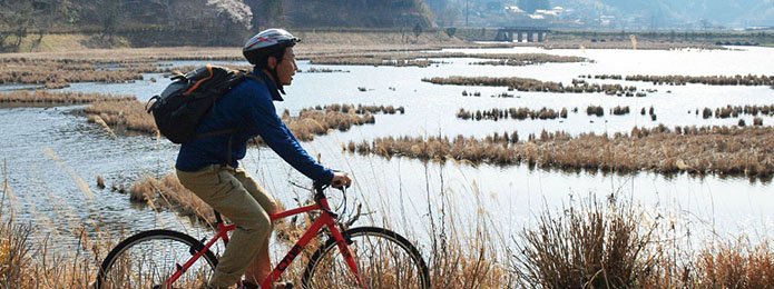 「オムライス街道」の日高村が、レンタサイクルを開始！