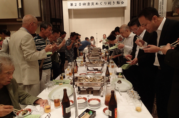 ＜川遊び人の独り言＞３　利き鮎会～仁淀川を含む全国58河川の天然アユ3000尾を食べくらべ～