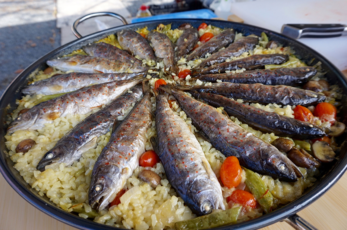 仁淀ブルーなアウトドアグルメに舌鼓！