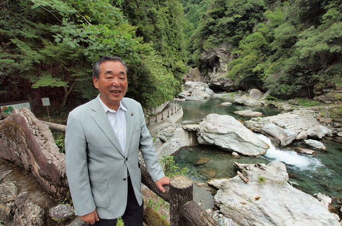 流域6市町村トップ・インタビュー「仁淀川と私たちの町」　仁淀川町編