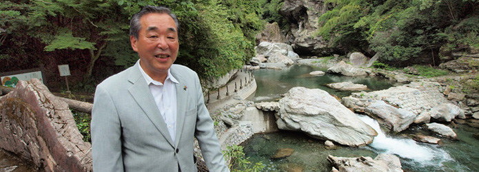 流域6市町村トップ・インタビュー「仁淀川と私たちの町」　仁淀川町編