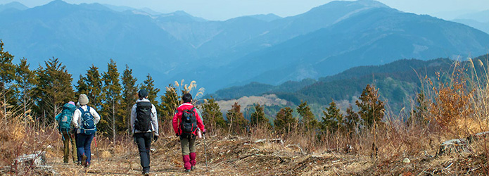ステキな女性登山ガイドと仁淀の知られざる名山に登る