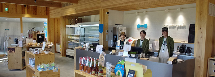 宿泊とカヌーだけじゃない。かわの駅は「おいしい！？」