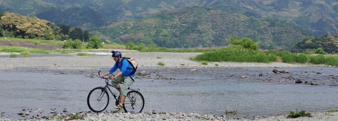 サイクリングの新潮流、仁淀川の野の道をグラベルバイクで楽しむ！