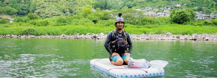 今年はこんな川下りはいかが。仁淀川の新しい遊び『ZAB』が登場！