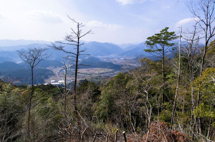 秘境の仁淀川展望地、黒岩スカイラインへ